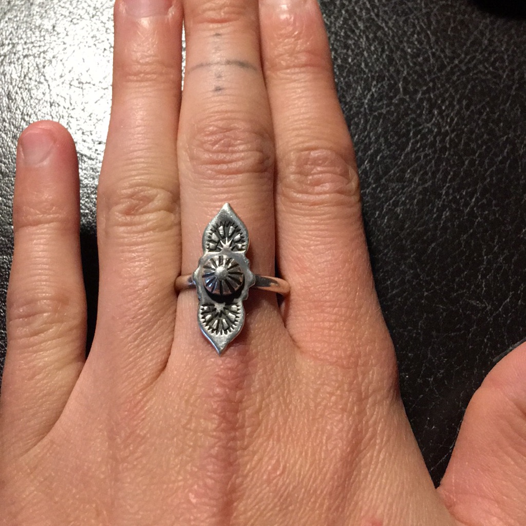 100% Silver Ring